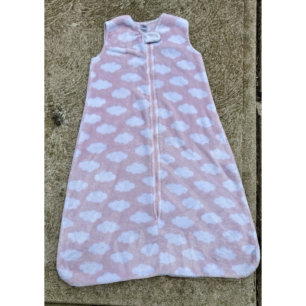 HB Sleeping Bag Pink White Cloud Polyester 18-24 Months